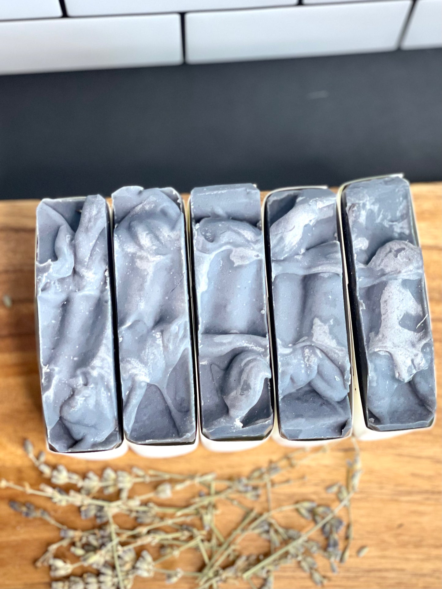 Lavender tea tree charcoal soap