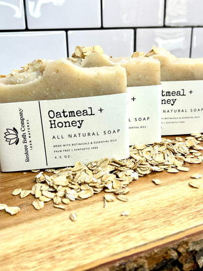 Oatmeal honey soap