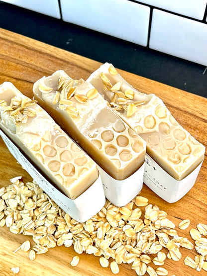 Oatmeal honey soap