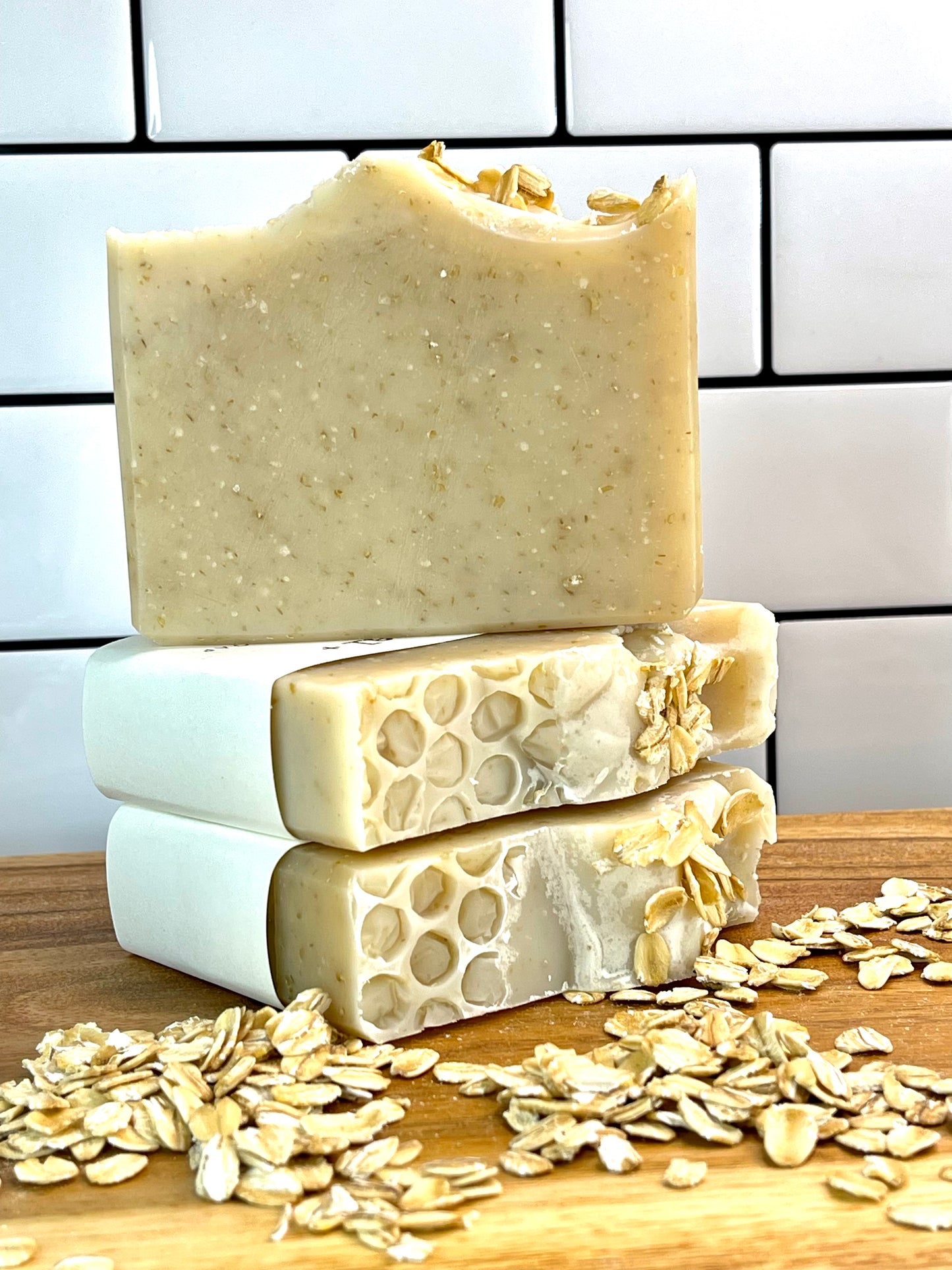 Oatmeal honey soap