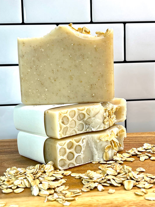 Oatmeal honey soap