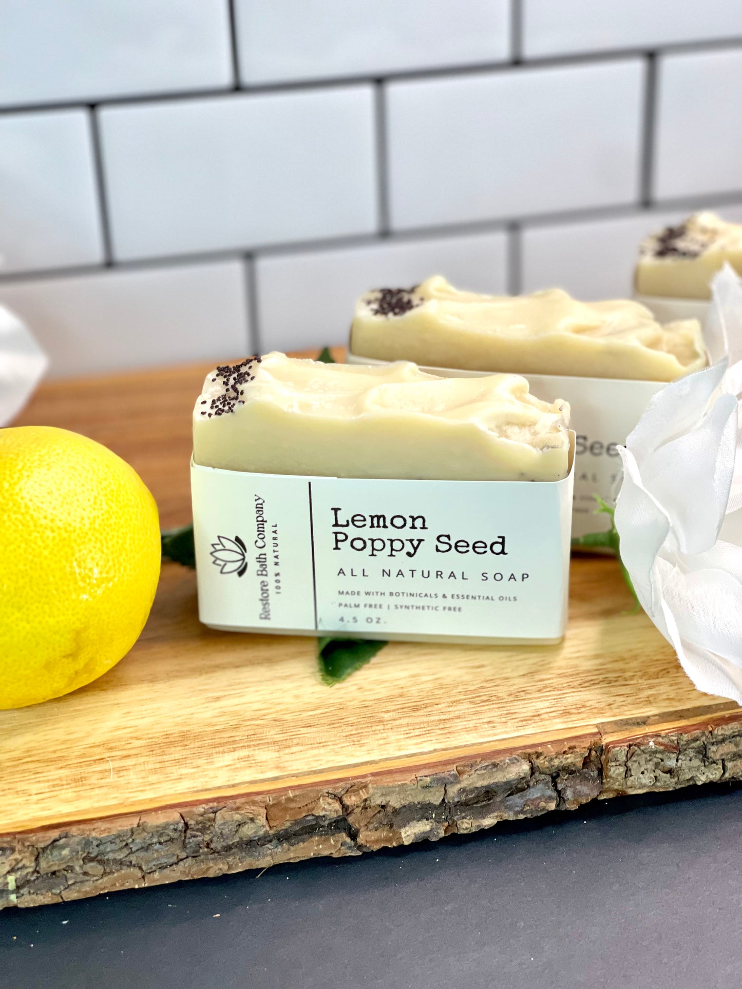 Lemon Poppyseed Soap